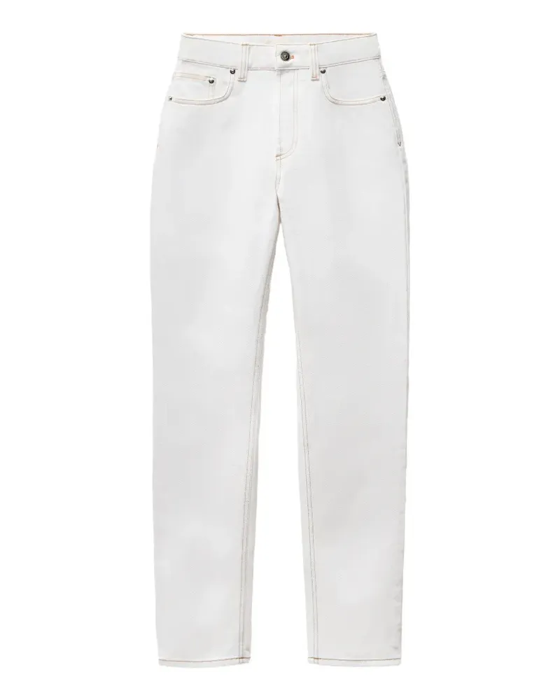 Versace high-waist jeans - Weiß Weiß