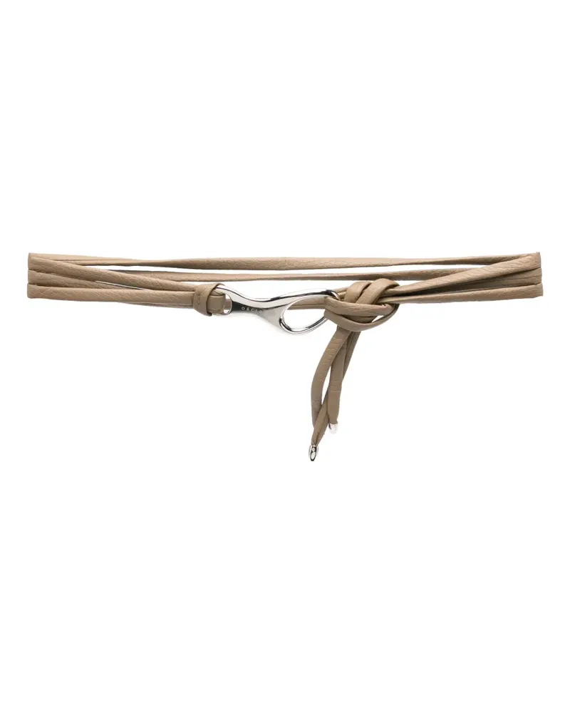 Orciani Gürtel aus Leder - Braun Braun