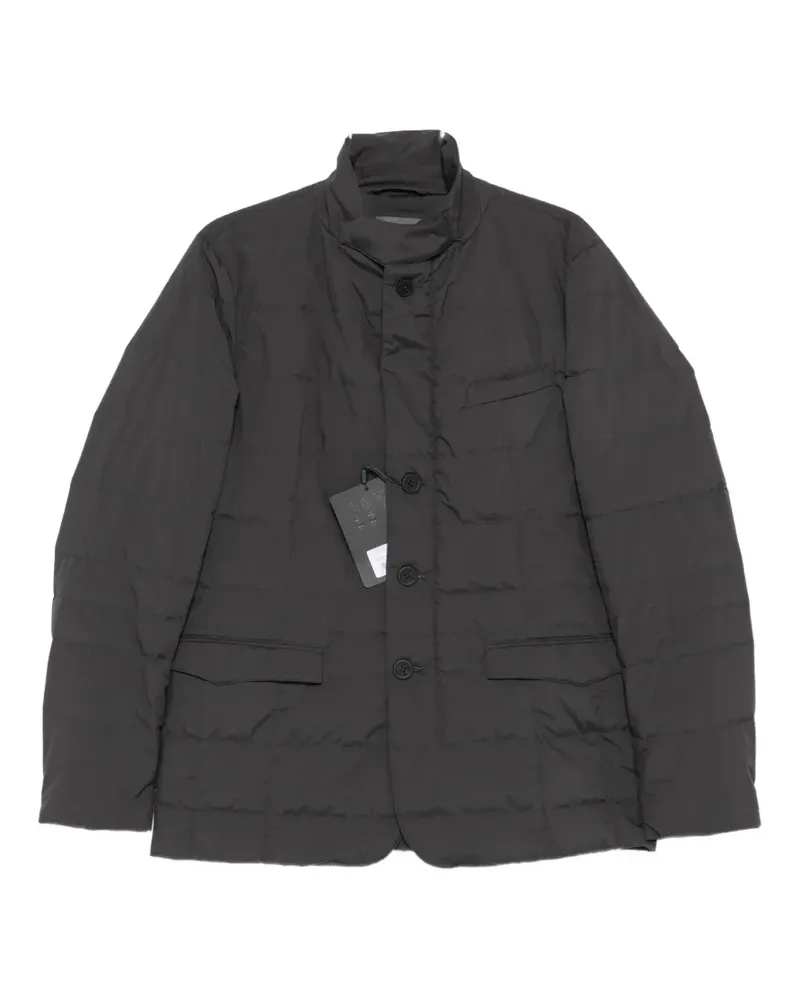 Herno high-neck padded jacket - Grau Grau