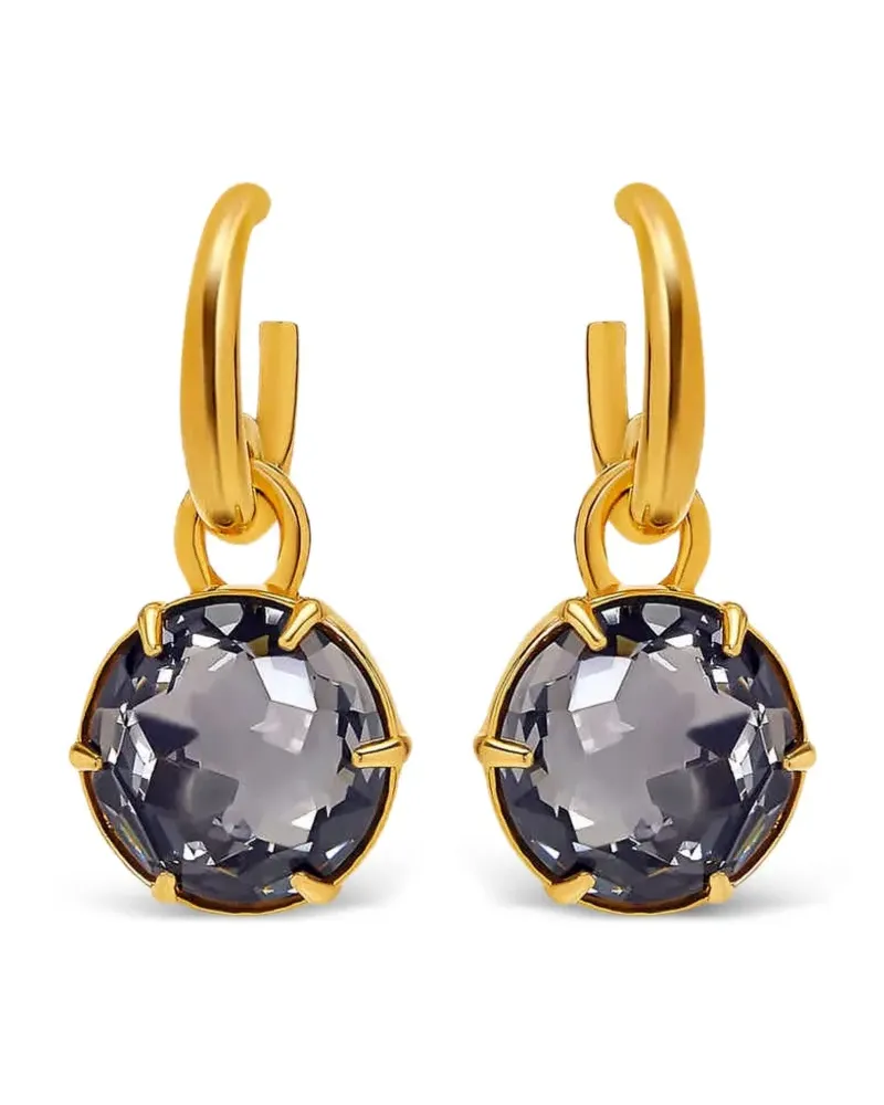 Oscar de la Renta Ohrringe mit Kristallen - Gold Gold