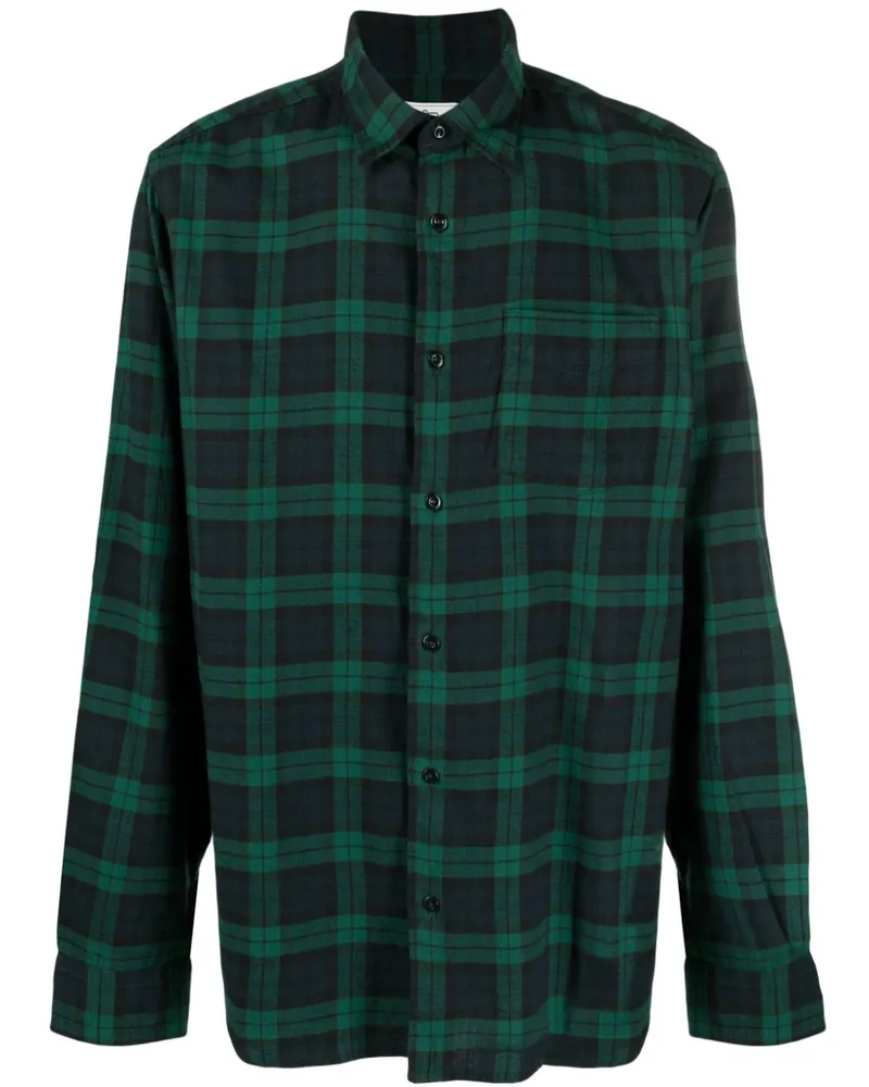 Woolrich Kariertes Hemd - Grün Grün