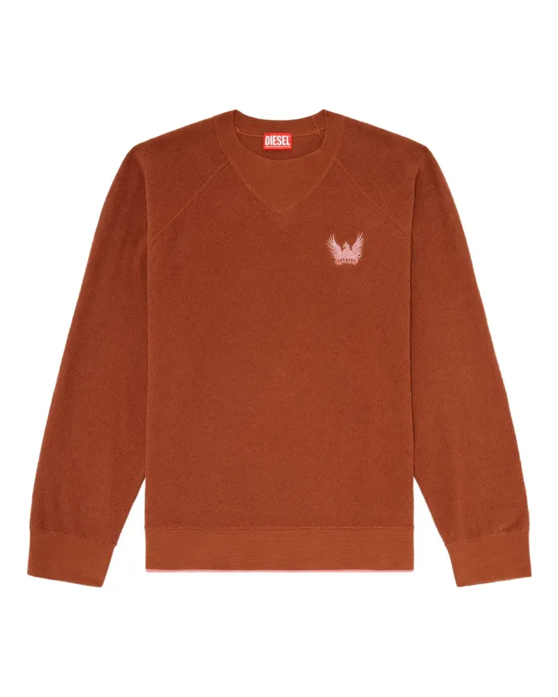 Diesel bouclé-knit sweater - Braun Braun
