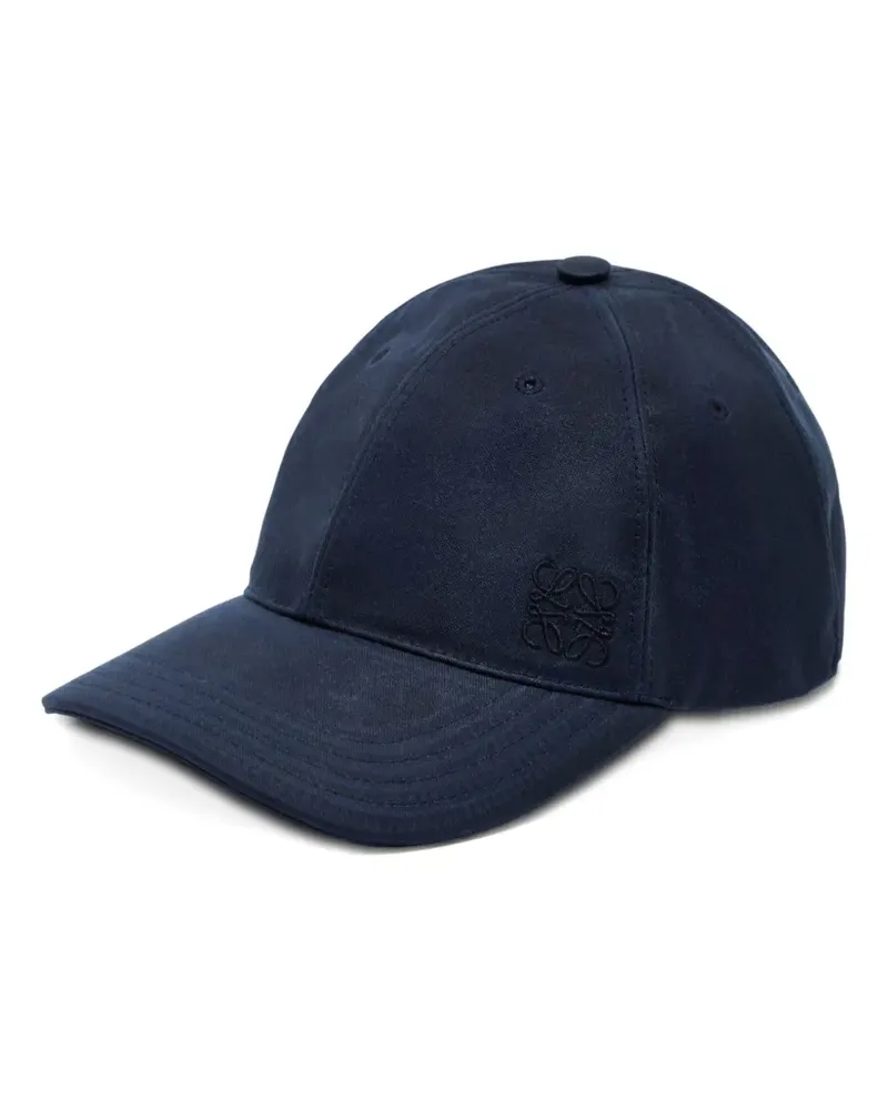 Loewe Anagram-embroidered baseball hat - Blau Blau