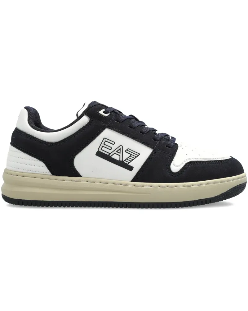 EA7 EA7 Sneakers mit Logo - Weiß Weiß