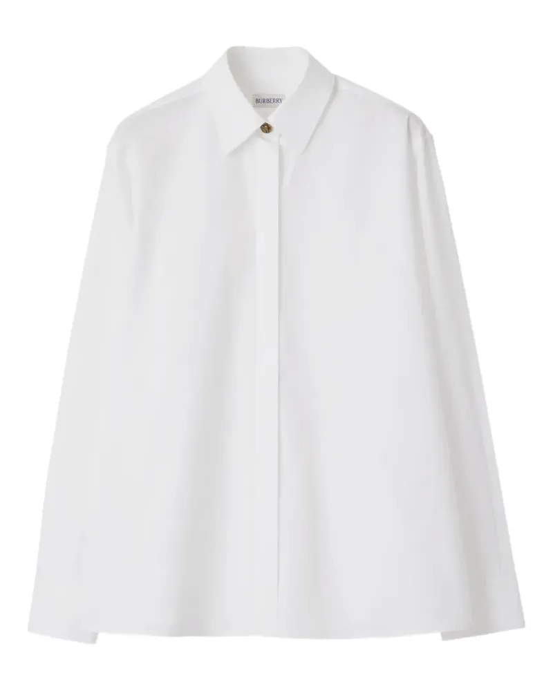 Burberry Hemd im Oversized-Look - Weiß Weiß