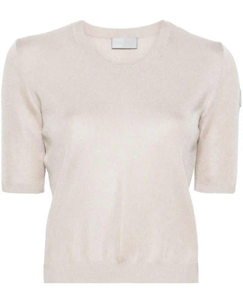 Moncler Pullover mit kurzen Ärmeln - Nude Nude