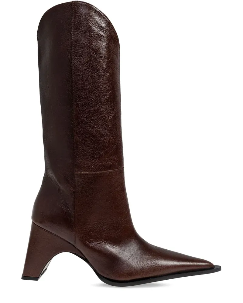 COPERNI 90mm Bridge boots - Braun Braun
