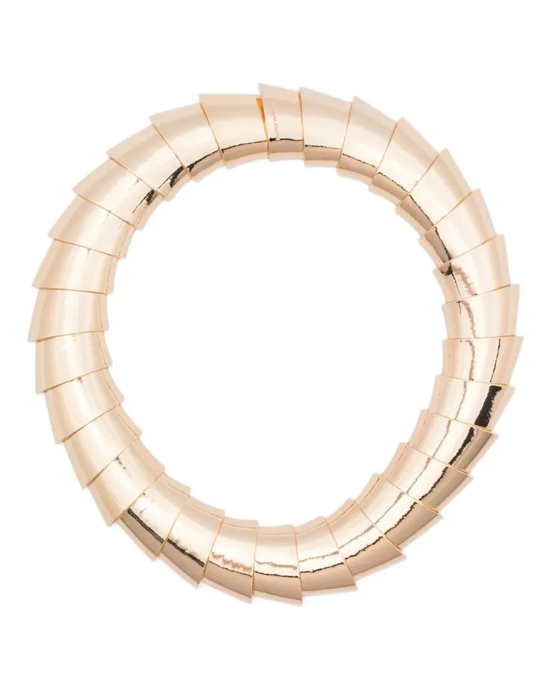 Liviana Conti logo-engraved necklace - Gold Gold