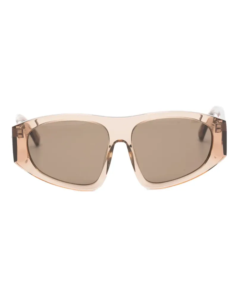 Patrizia Pepe visor sunglasses - Nude Nude