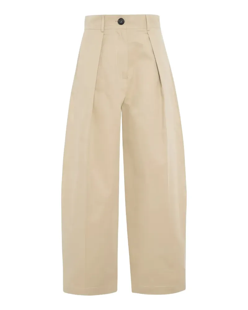 TELA pleated palazzo pants - Nude Nude