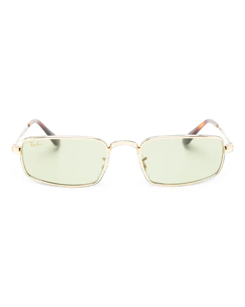 Ray Ban Rocky rectangle-frame sunglasses - Gold Gold