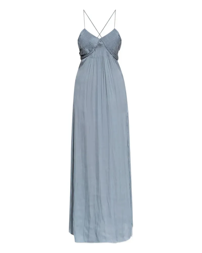 IRO Ingrid Maxikleid - Blau Blau