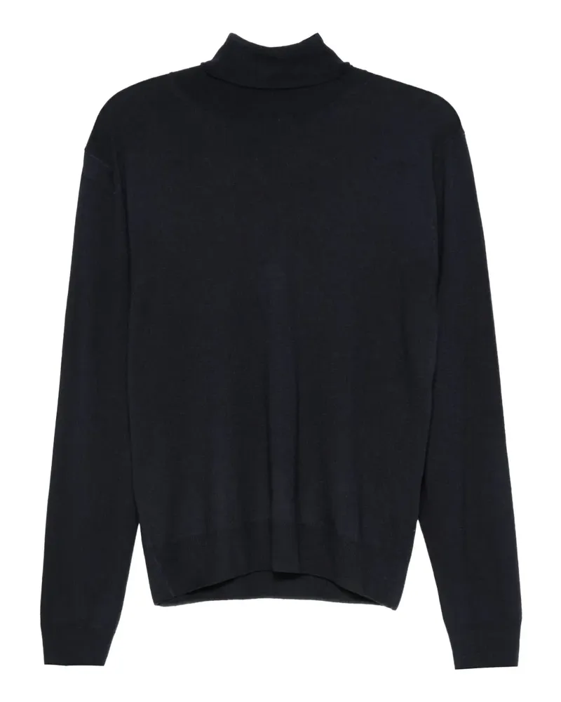 Canali Pullover mit Rollkragen - Schwarz Schwarz