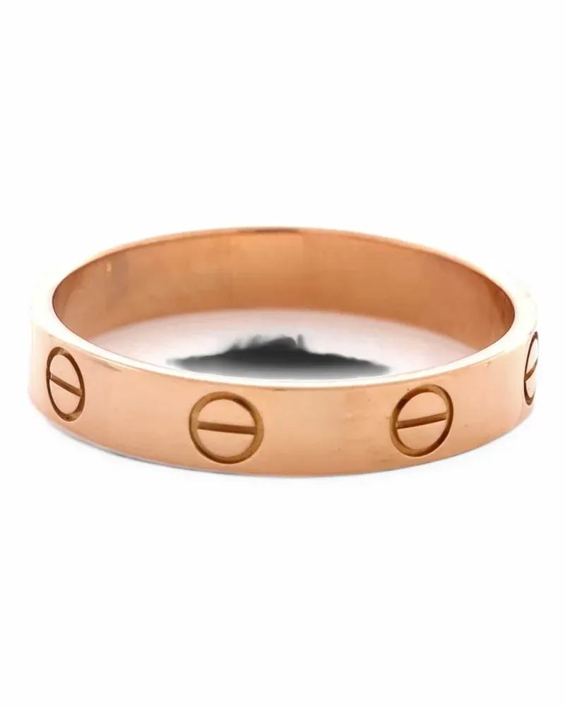 Cartier Love Wedding Band 18K Rose Gold ring - Rosa Rosa