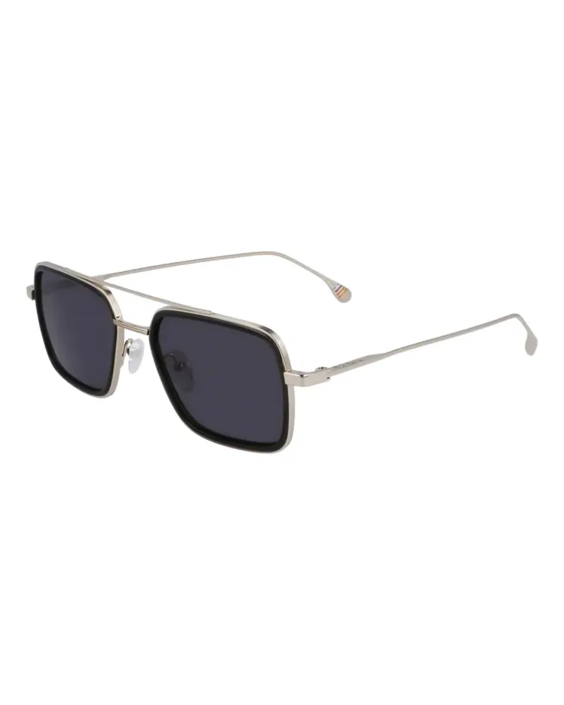 Paul Smith Eckige Hugon Sonnenbrille - Gold Gold