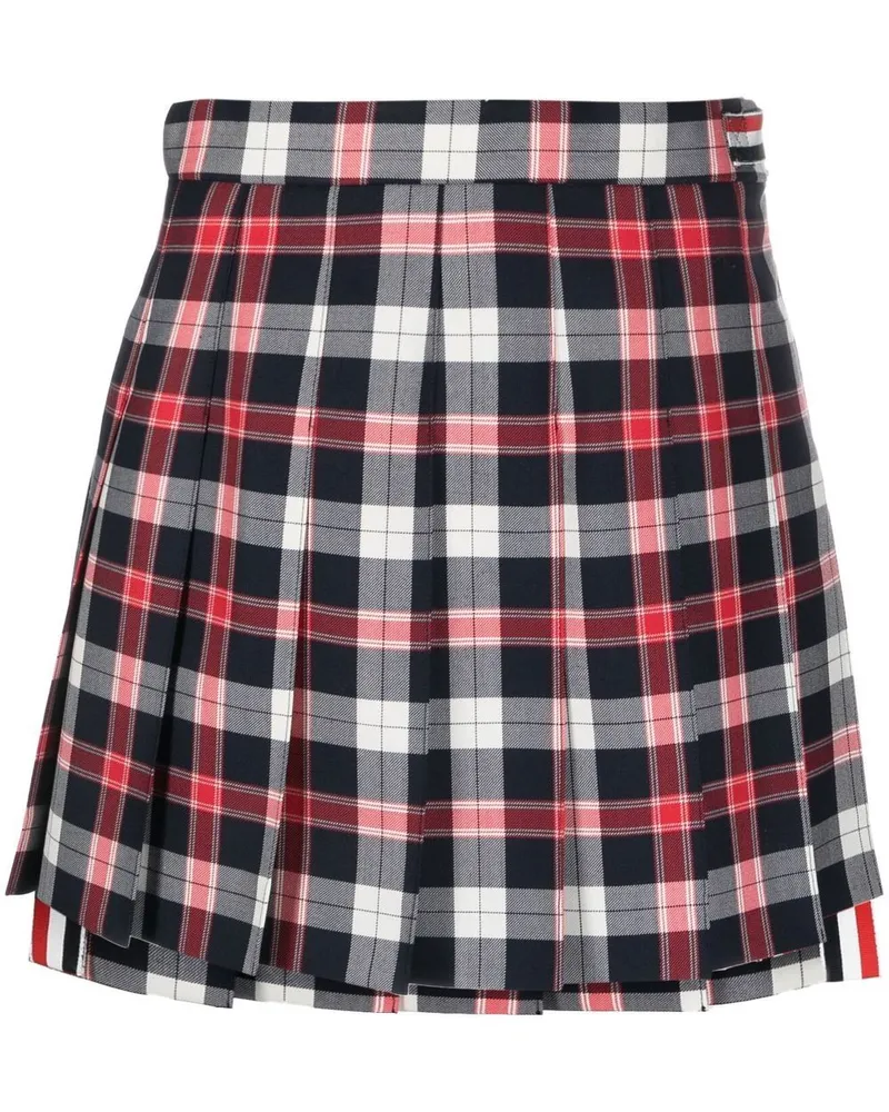 Thom Browne School Uniform Minirock - Blau Blau
