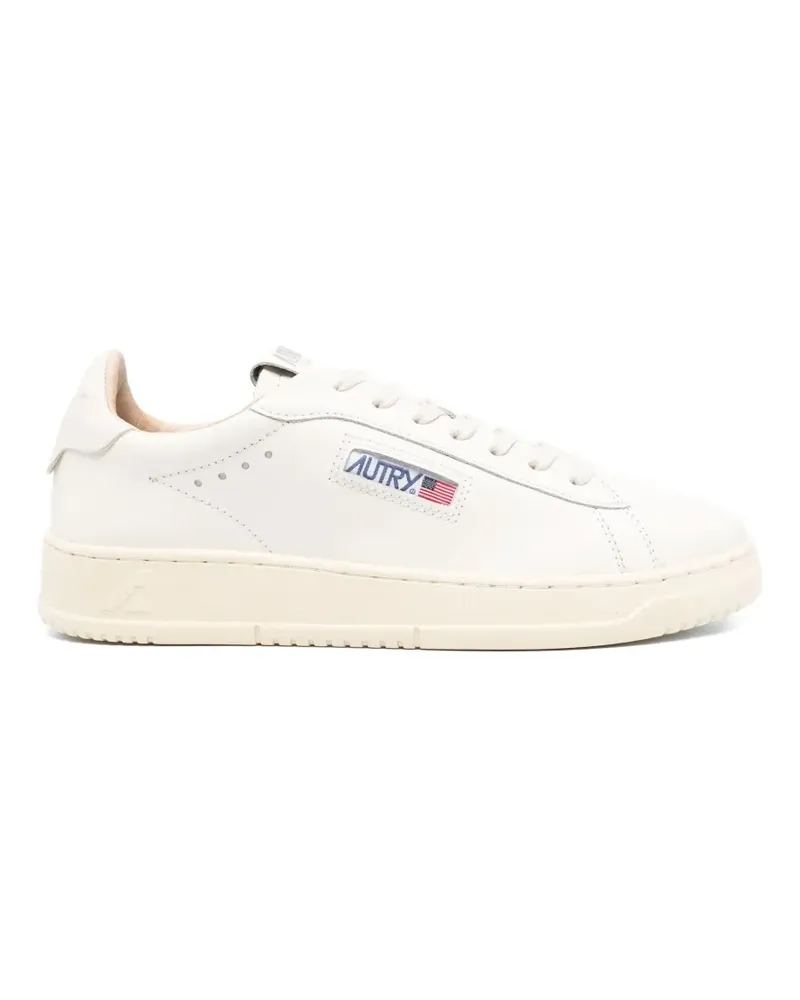 AUTRY Dallas Sneakers mit Logo-Patch - Weiß Weiß