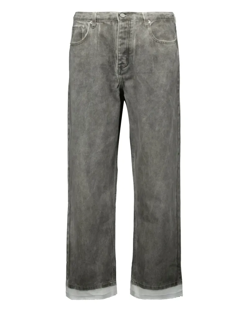 IRO Gerade Jeans - Grau Grau