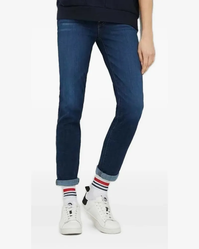 Levi's Jeans mit Kontraststickerei - Blau Blau