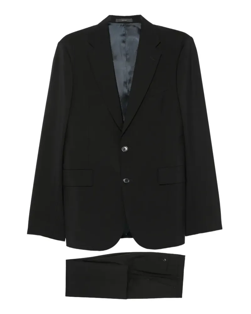 Paul Smith Einreihiger Anzug - Schwarz Schwarz