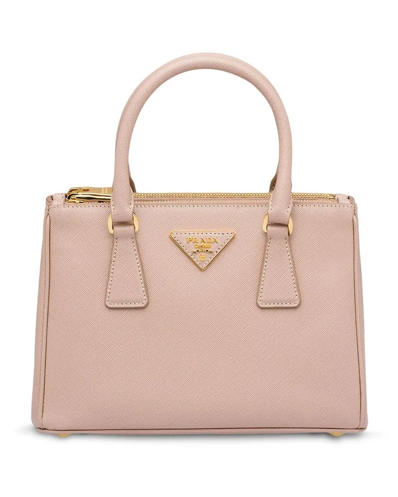 Prada Kleine Galleria Handtasche - Nude Nude