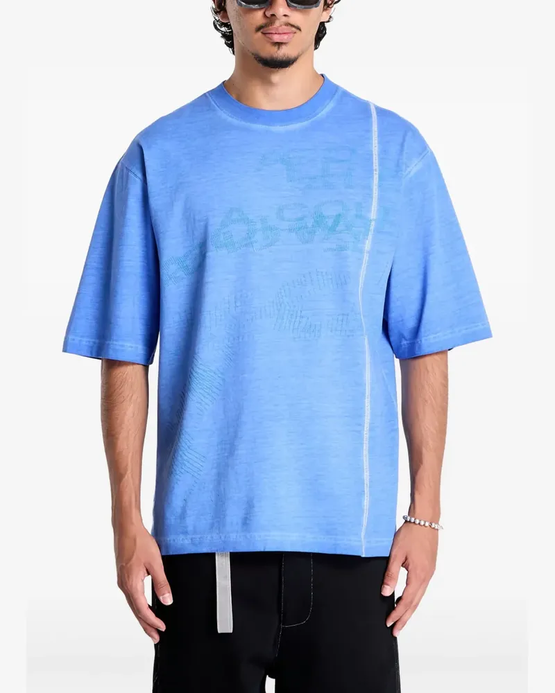 ACW* Annex T-Shirt mit grafischem Print - Blau Blau