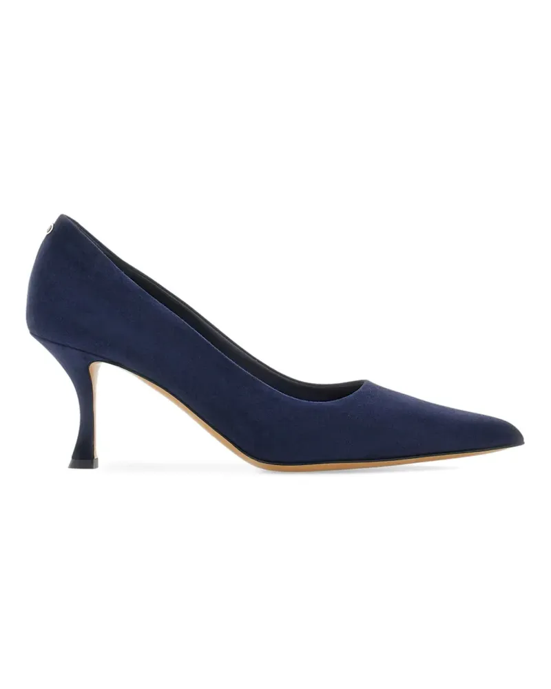 Ferragamo Elydea Pumps aus Wildleder - Blau Blau