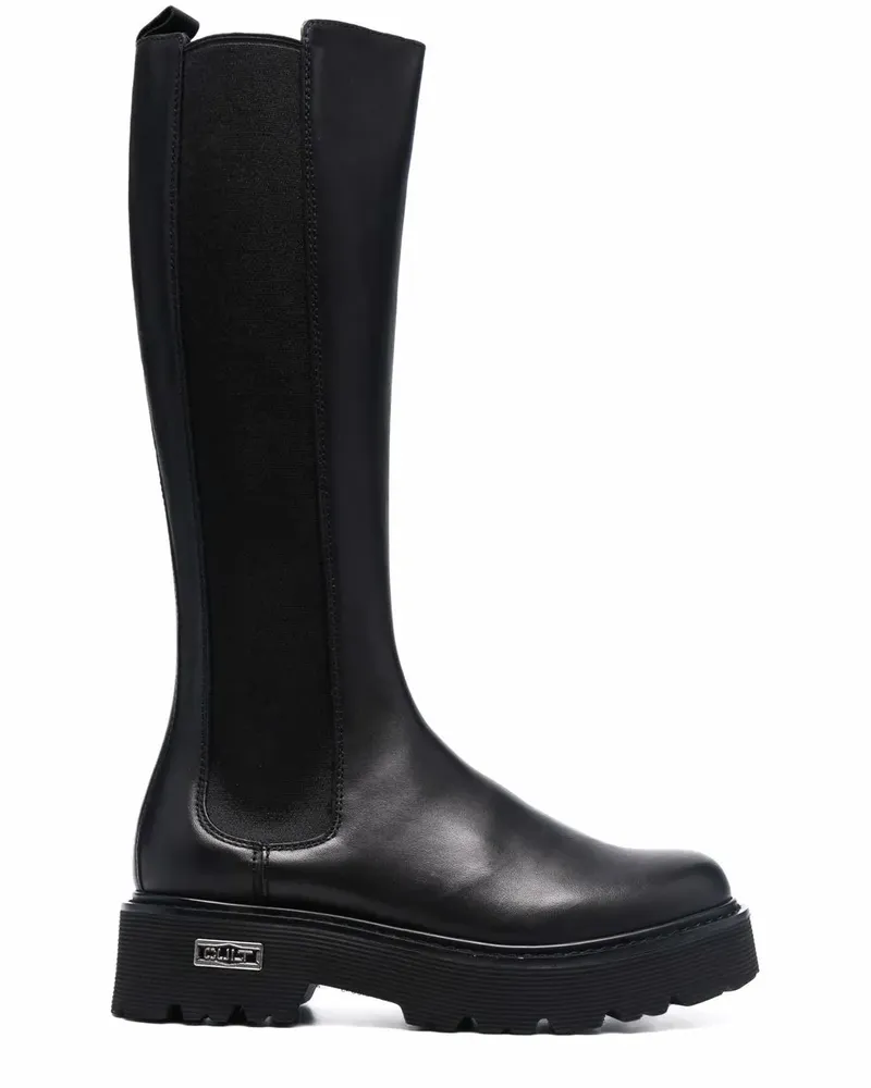 Cult Kniehohe Stiefel - Schwarz Schwarz