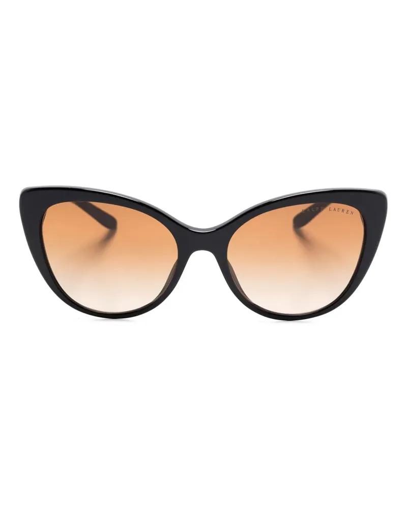Ralph Lauren Sonnenbrille mit Cat-Eye-Gestell - Schwarz Schwarz