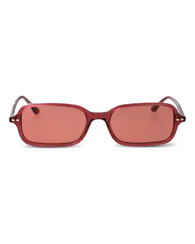 Isabel Marant rectangle sunglasses - Rot Rot