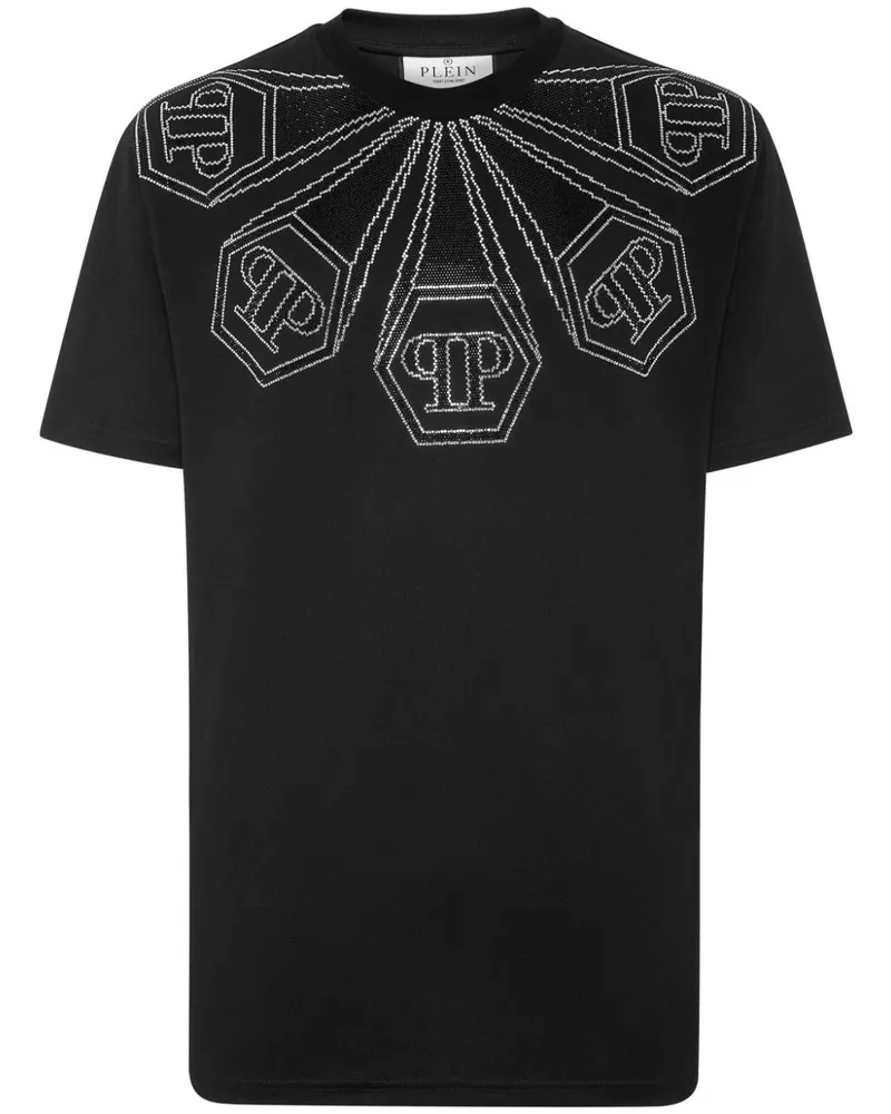 Philipp Plein Hexagon T-Shirt - Schwarz Schwarz