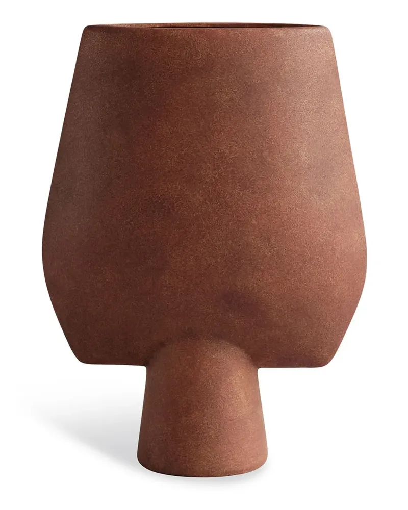 101 Copenhagen Große Sphere Vasen (25cm x 9cm) - Braun Braun