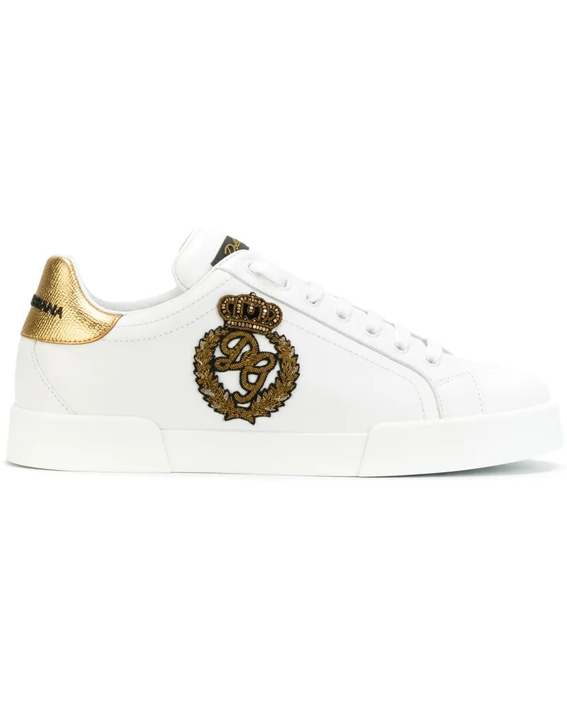 Dolce & Gabbana London' Sneakers - Weiß Weiß