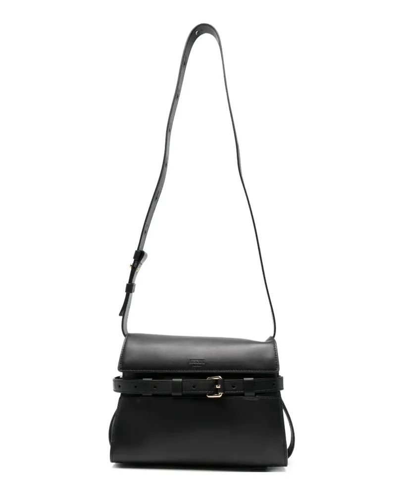 Moschino buckle-strap crossbody bag - Schwarz Schwarz