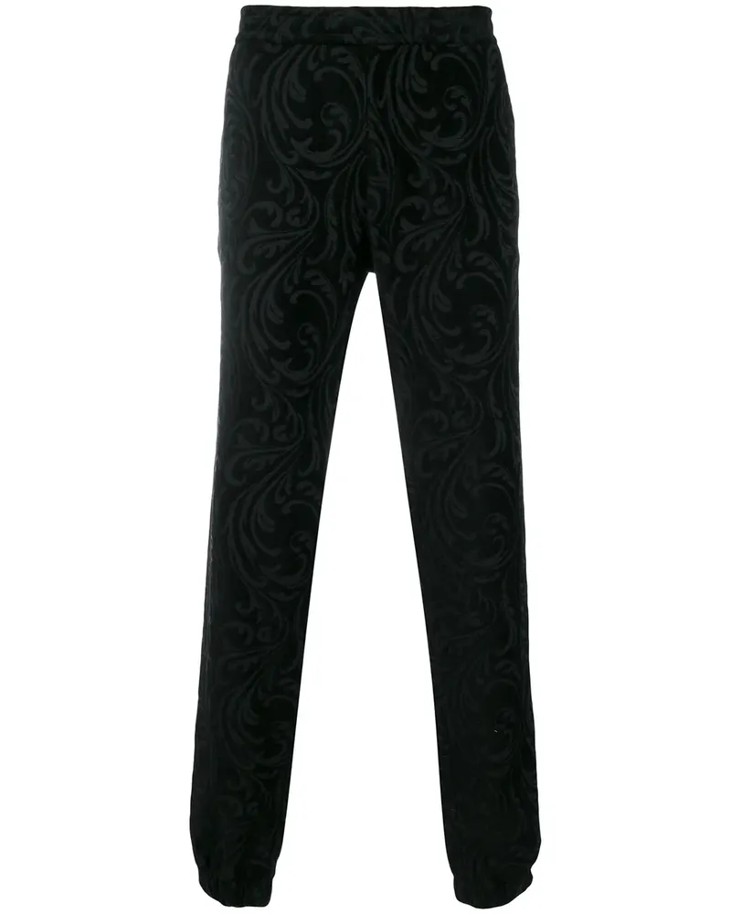 Versace Barocco' Hose - Schwarz Schwarz