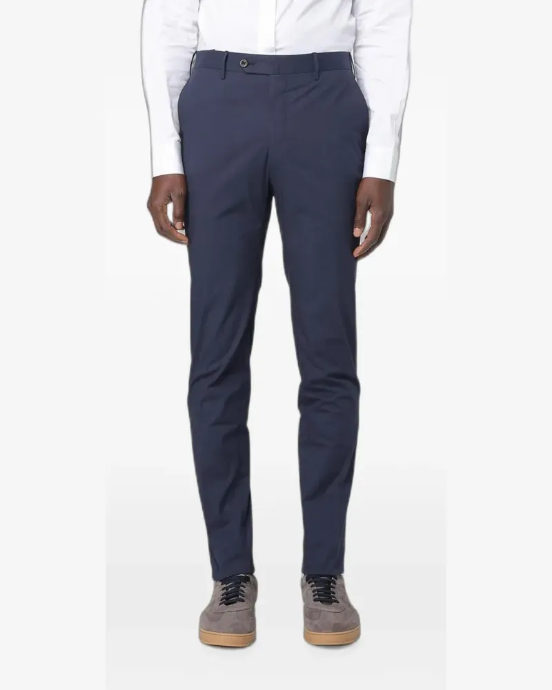 PT TORINO cotton chino trousers - Blau Blau