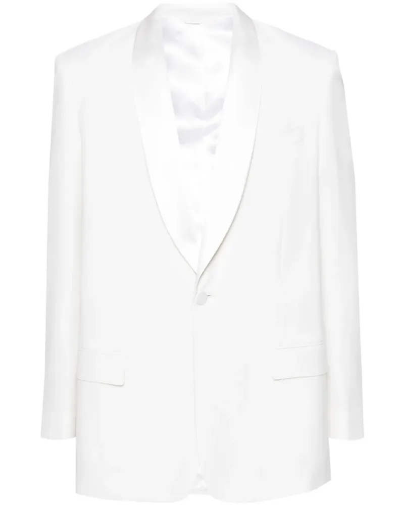 Givenchy Jacke mit Schalkragen - Weiß Weiß