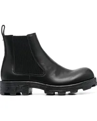 Diesel Klassische Chelsea-Boots Schwarz