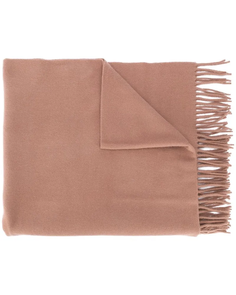 Acne Studios Schmaler 'Canada' Schal mit Franse - Nude Nude