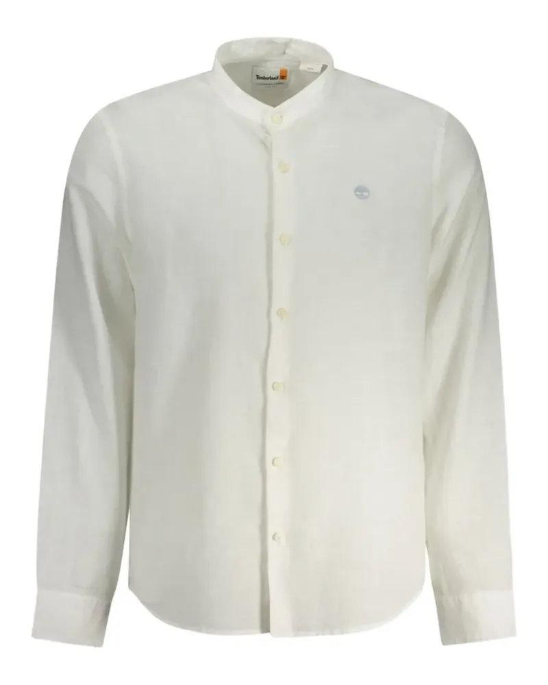 Timberland logo-detail long-sleeve shirt - Nude Nude