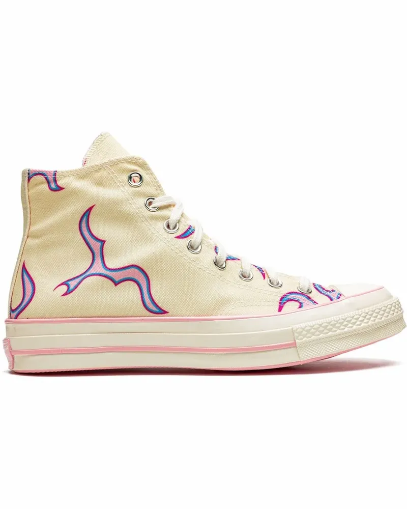 Converse x Golf le Fleur Chuck Taylor 70 Flames Sneakers - Nude Nude