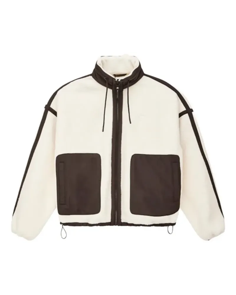 P.E. NATION Lennon Sherpa-Jacke - Nude Nude