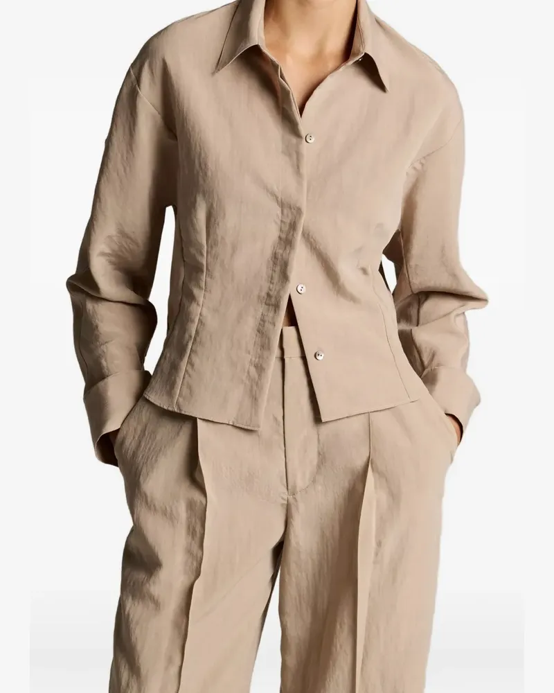 Vince Hemd mit Blousonback - Nude Nude