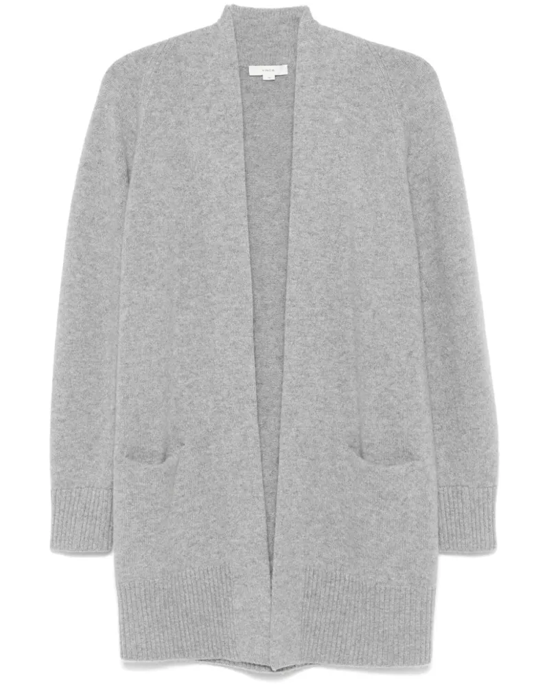 Vince Offener Kaschmircardigan - Grau Grau