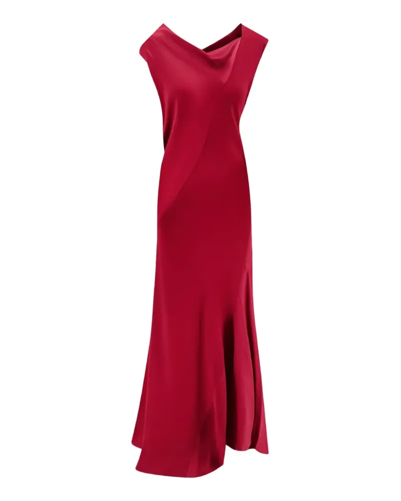 Alberta Ferretti sleeveless maxi dress - Rot Rot