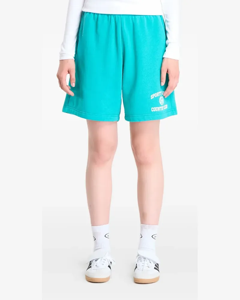SPORTY & RICH gym shorts - Grün Grün