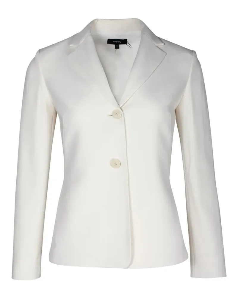Theory single-breasted blazer - Weiß Weiß