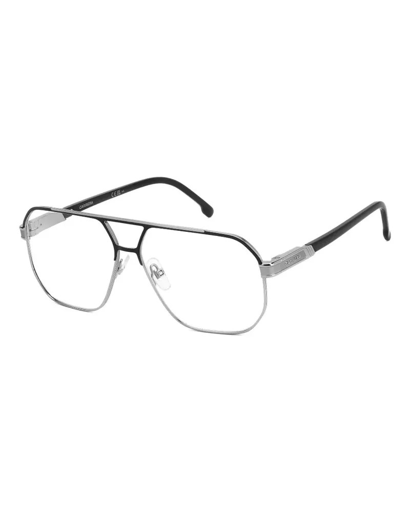 Carrera double-bridge pilot-frame glasses - Silber Silber