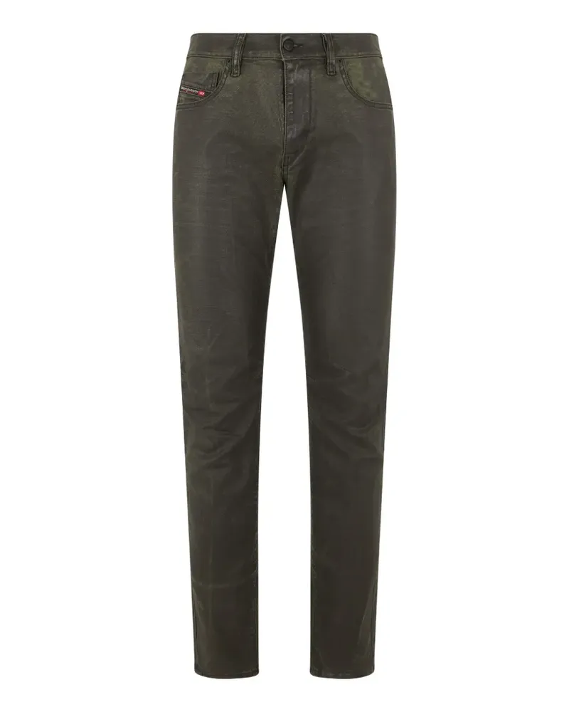 Diesel waxed slim-fit jeans - Grün Grün