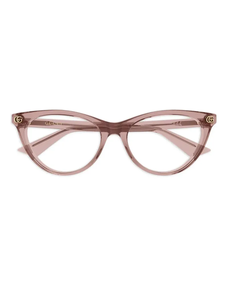 Gucci Double-G cat-eye glasses - Rosa Rosa